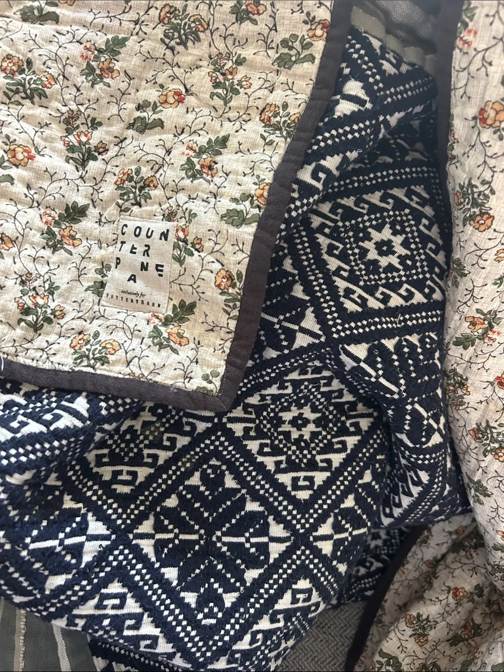 2016 Pottery Barn Capsule Collectible Counterpane studio piece collection quilt
